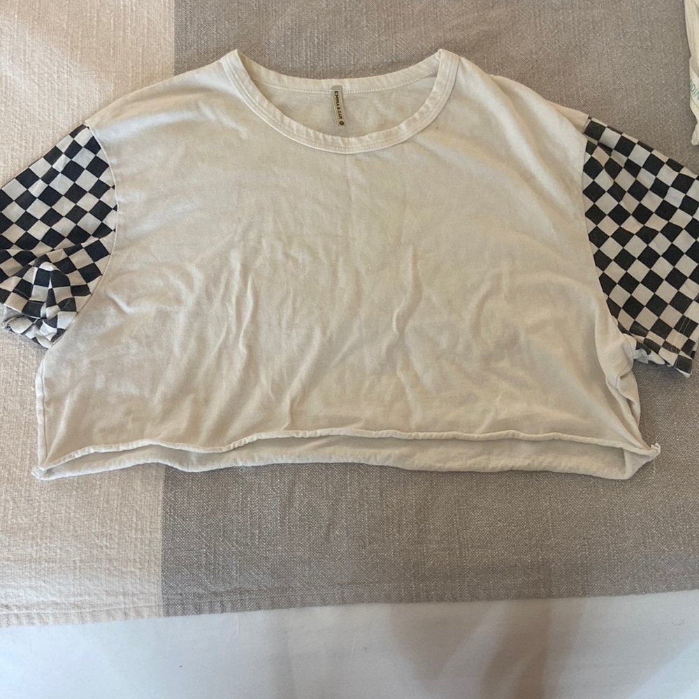 LF Cropped Racer Tee